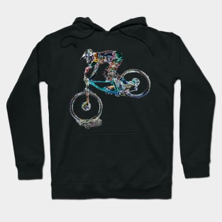 mtb downhill Hoodie